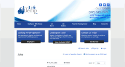 Desktop Screenshot of jobs.lifttemp.com